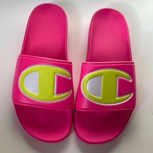 Pink Champion Slides